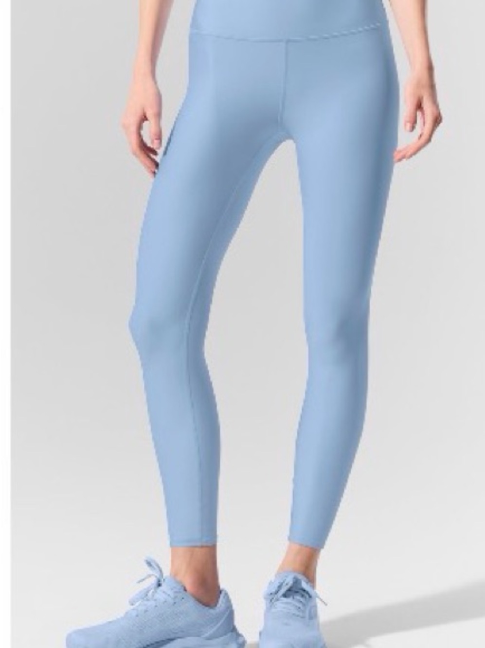 Alo Seashell  Blue High-Waist airlift leggings Leggings